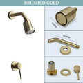 Pommeau de Douche Économique Design Élégant Débit Optimisé – Pluvia