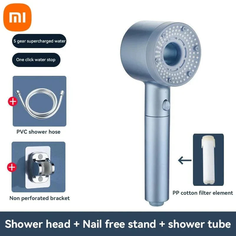 Pommeau de Douche Économique Haute Pression Puissance Sans Gaspillage – Pluvia