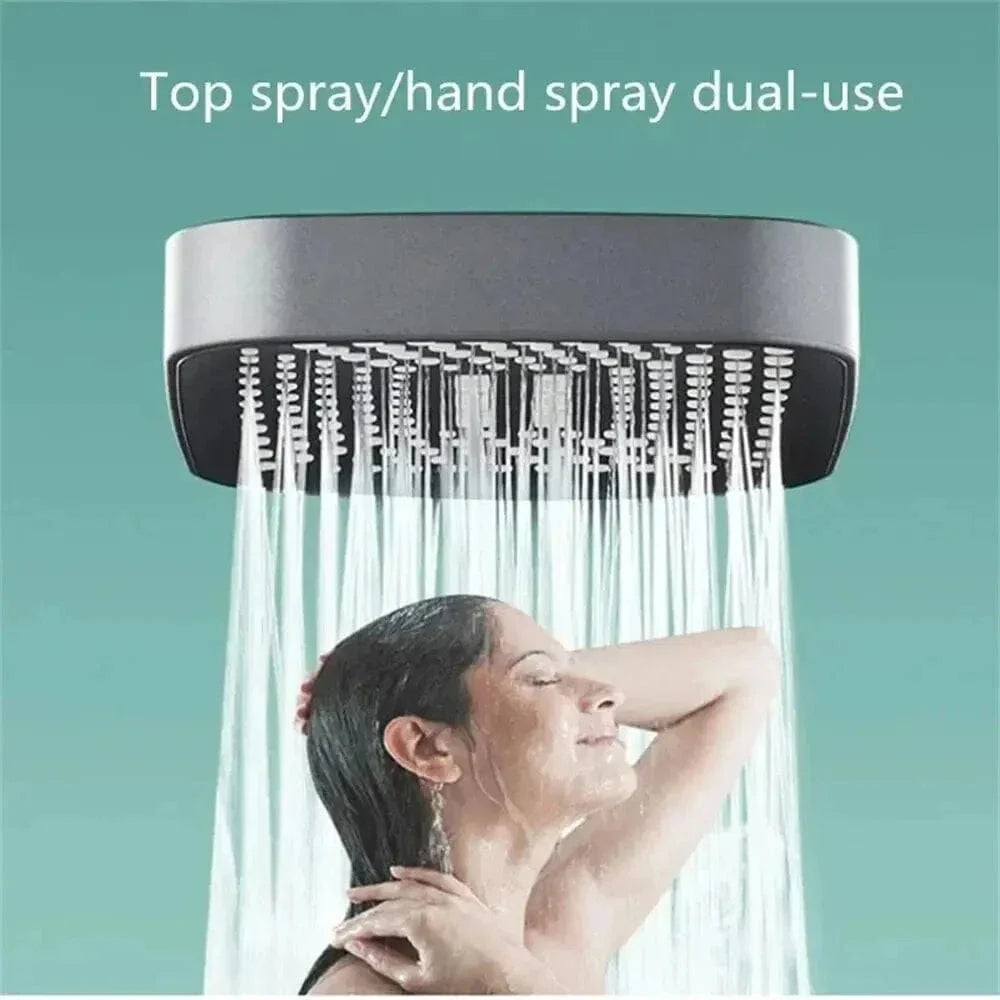 Pommeau de Douche Économiseur d'Eau Écoresponsable Confort Moderne – Pluvia