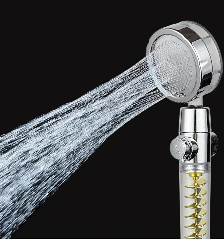 Pommeau de Douche et Flexible 360° Haute Pression Économie d'Eau – Pluvia