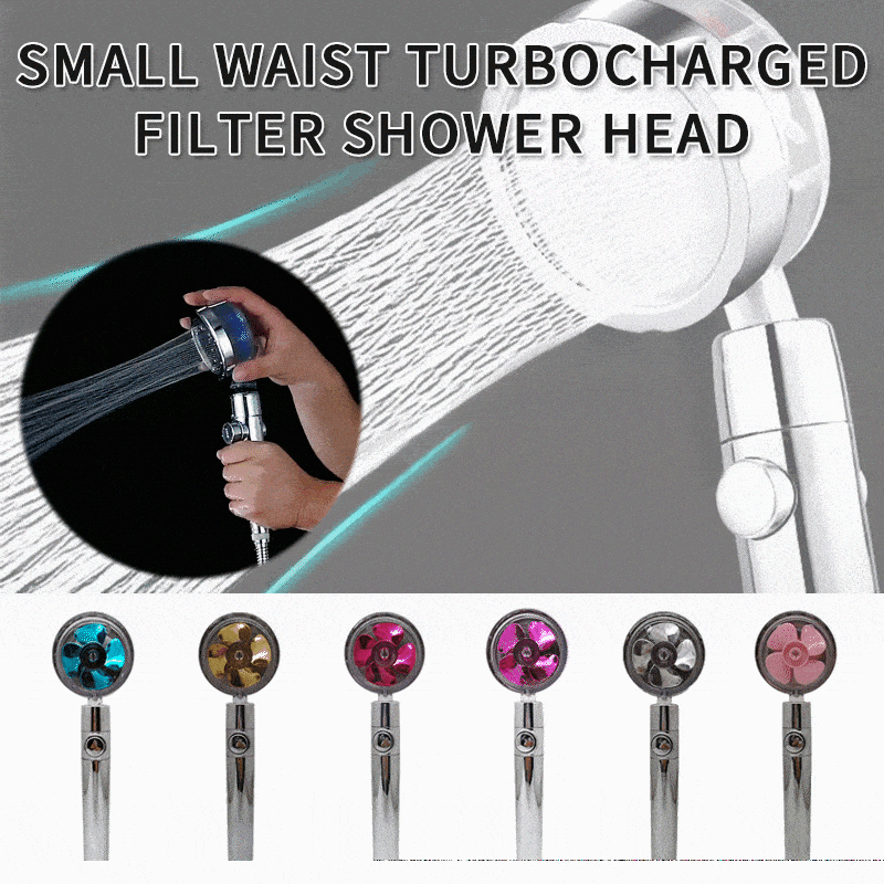 Pommeau de Douche Filtre Turbo 360° Douche Puissante et Filtrée – Pluvia