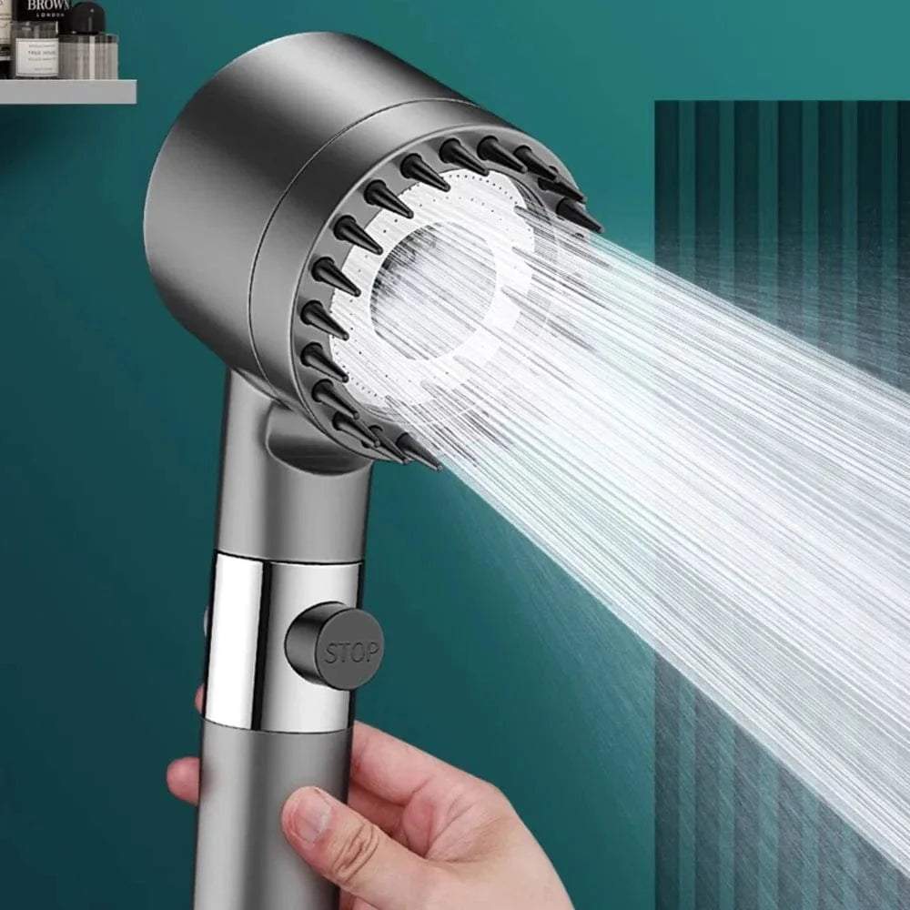 Pommeau de Douche Haute Pression 3 Modes de Jet au Choix – Pluvia