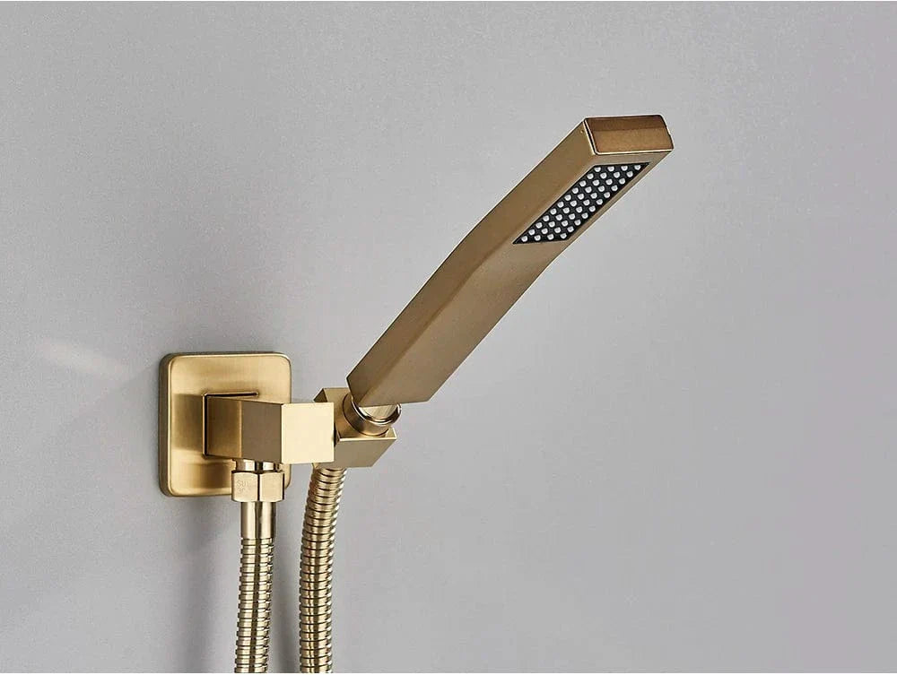 Pommeau et Flexible de Douche Ensemble Assorti Prêt à Poser – Pluvia