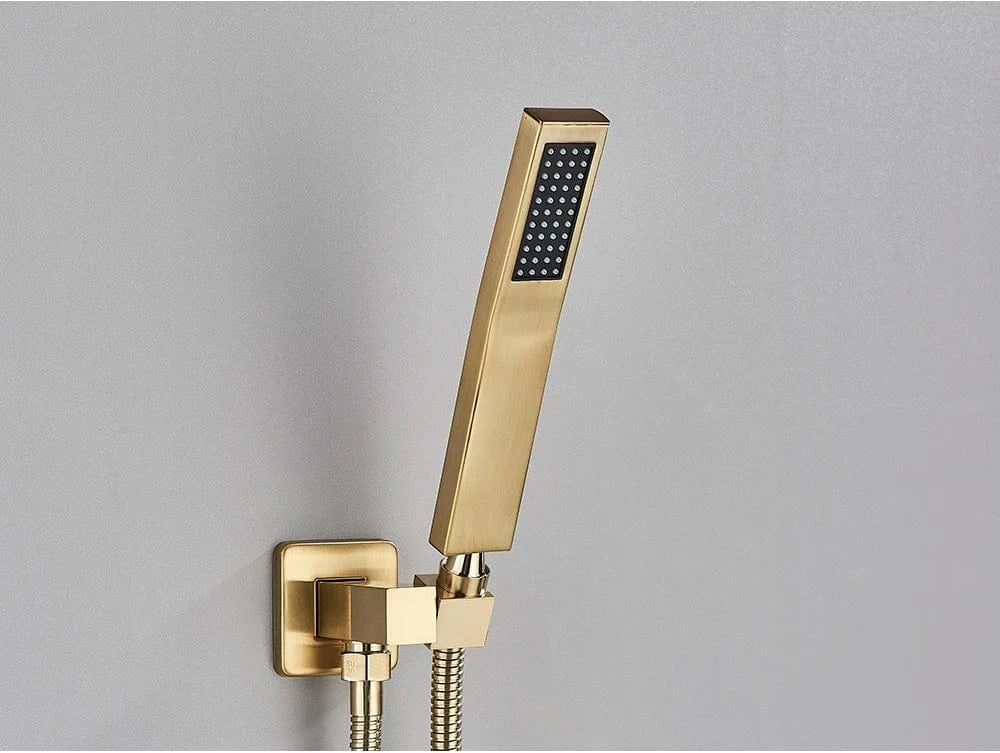 Pommeau et Flexible de Douche Ensemble Assorti Prêt à Poser – Pluvia