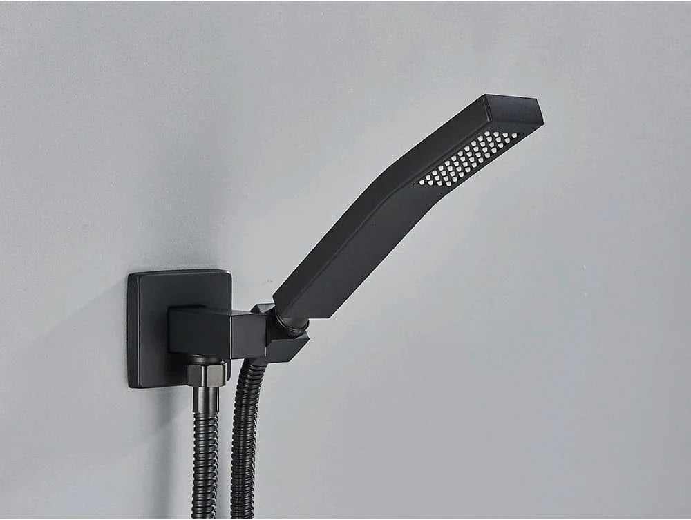 Pommeau et Flexible de Douche Ensemble Assorti Prêt à Poser – Pluvia