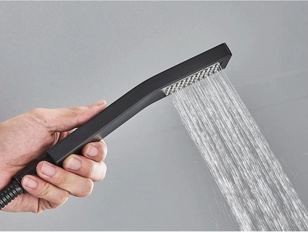 Pommeau et Flexible de Douche Ensemble Assorti Prêt à Poser – Pluvia