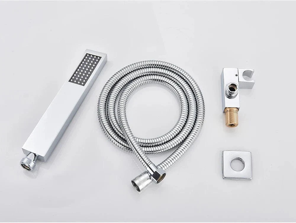 Pommeau et Flexible de Douche Ensemble Assorti Prêt à Poser – Pluvia