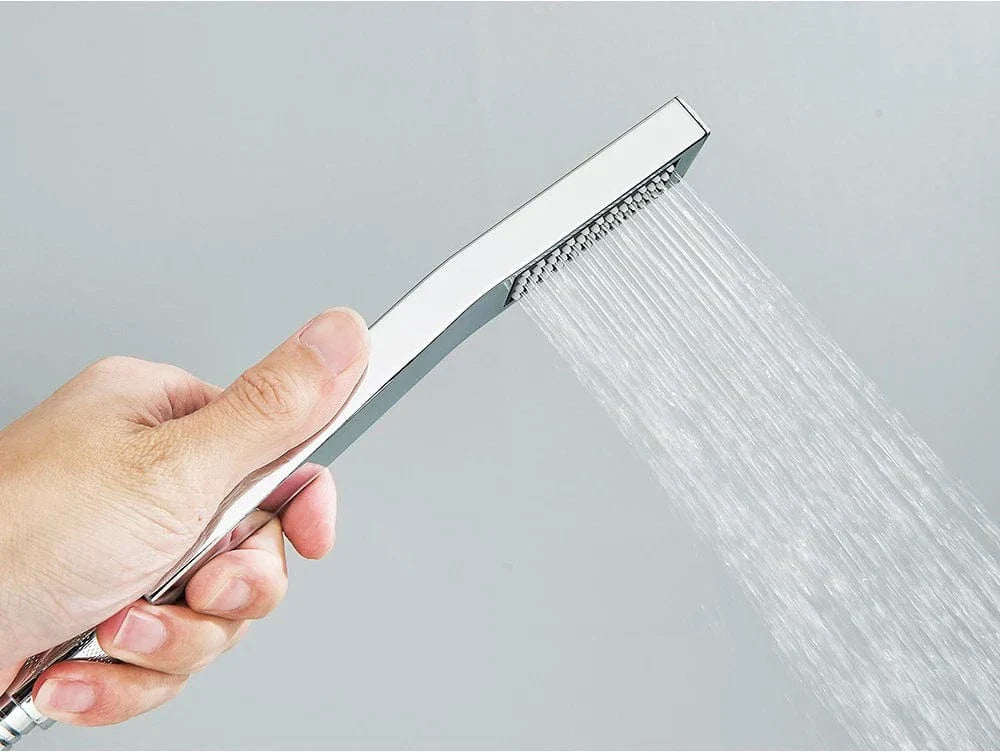 Pommeau et Flexible de Douche Ensemble Assorti Prêt à Poser – Pluvia