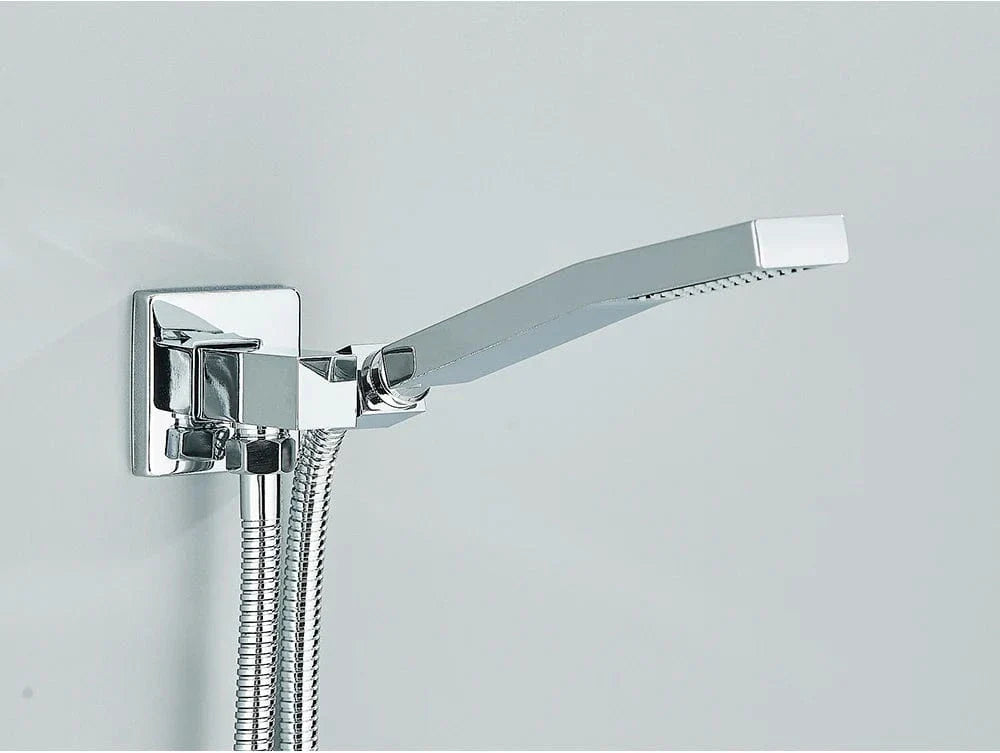 Pommeau et Flexible de Douche Ensemble Assorti Prêt à Poser – Pluvia