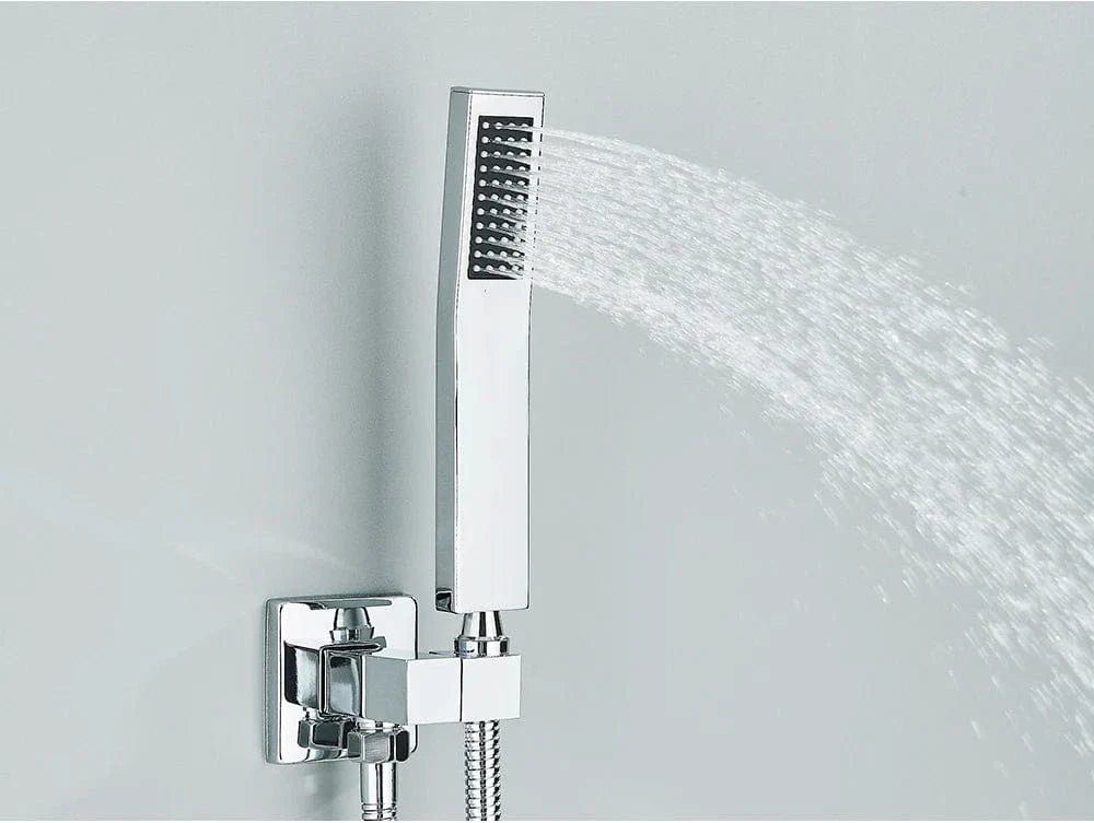Pommeau et Flexible de Douche Ensemble Assorti Prêt à Poser – Pluvia