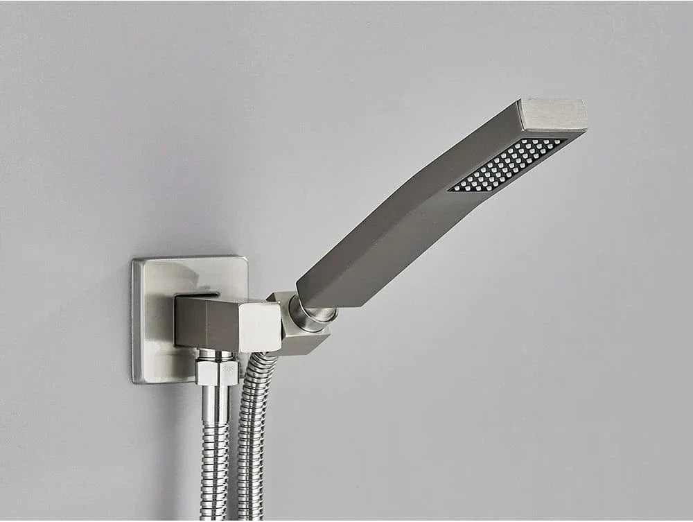 Pommeau et Flexible de Douche Ensemble Assorti Prêt à Poser – Pluvia