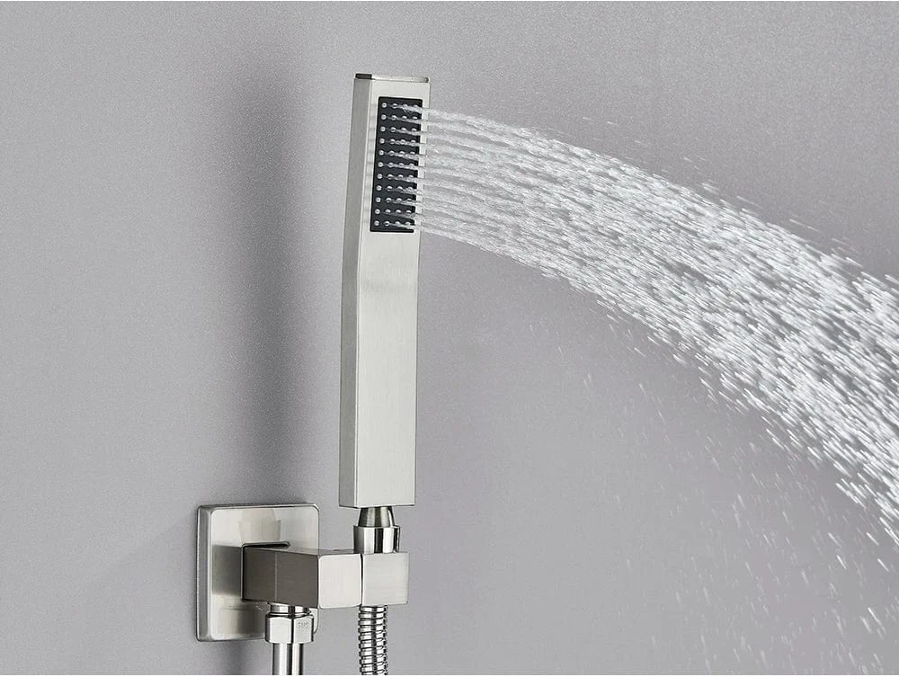 Pommeau et Flexible de Douche Ensemble Assorti Prêt à Poser – Pluvia