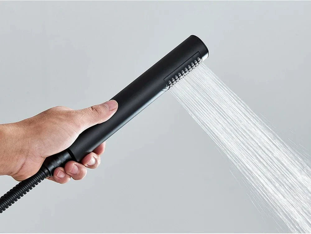 Pommeau et Flexible de Douche Ensemble Assorti Prêt à Poser – Pluvia