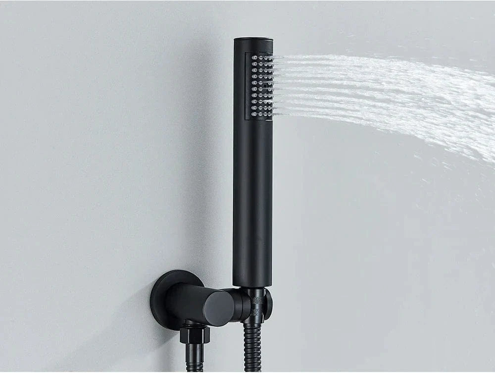Pommeau et Flexible de Douche Ensemble Assorti Prêt à Poser – Pluvia