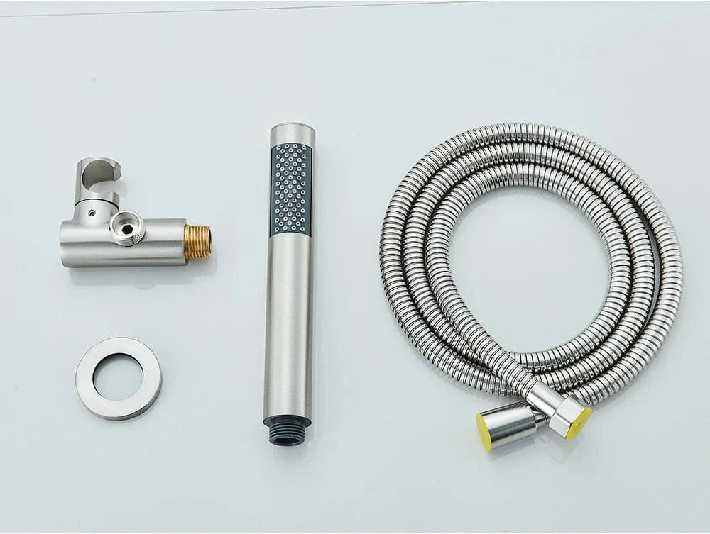 Pommeau et Flexible de Douche Ensemble Assorti Prêt à Poser – Pluvia