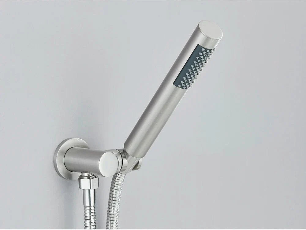 Pommeau et Flexible de Douche Ensemble Assorti Prêt à Poser – Pluvia