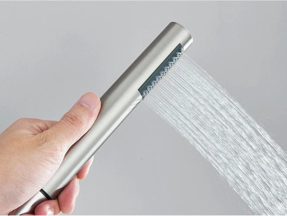 Pommeau et Flexible de Douche Ensemble Assorti Prêt à Poser – Pluvia