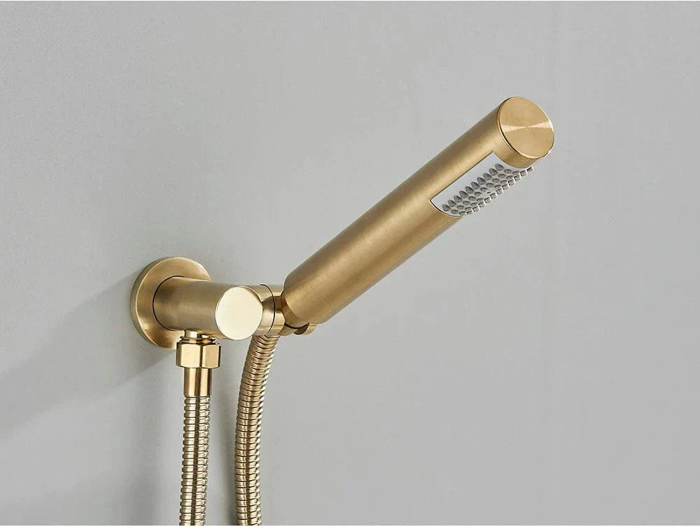 Pommeau et Flexible de Douche Ensemble Assorti Prêt à Poser – Pluvia