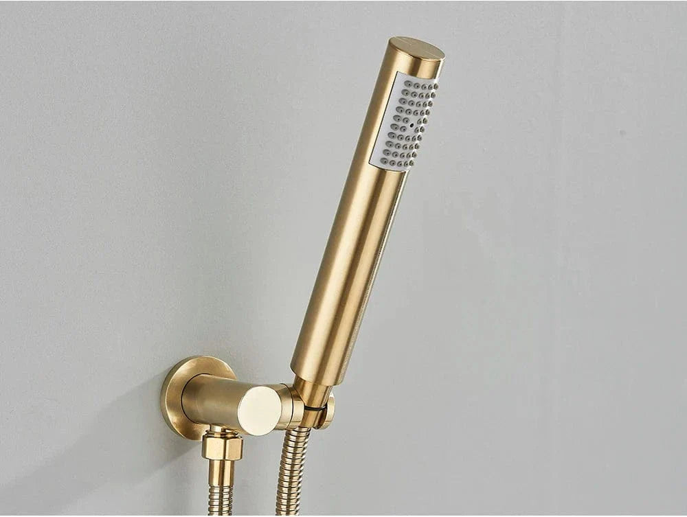 Pommeau et Flexible de Douche Ensemble Assorti Prêt à Poser – Pluvia