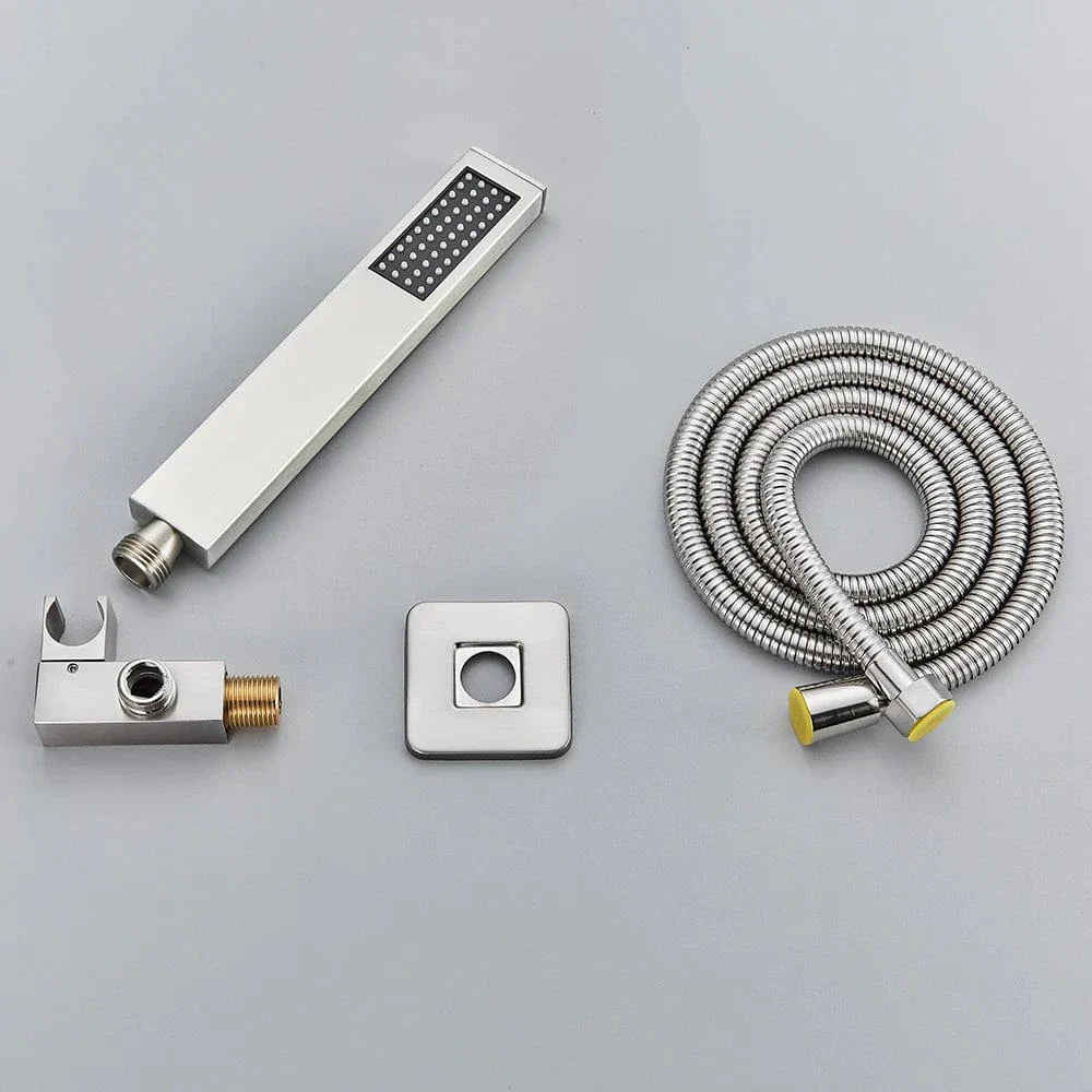 Pommeau et Flexible de Douche Ensemble Assorti Prêt à Poser – Pluvia