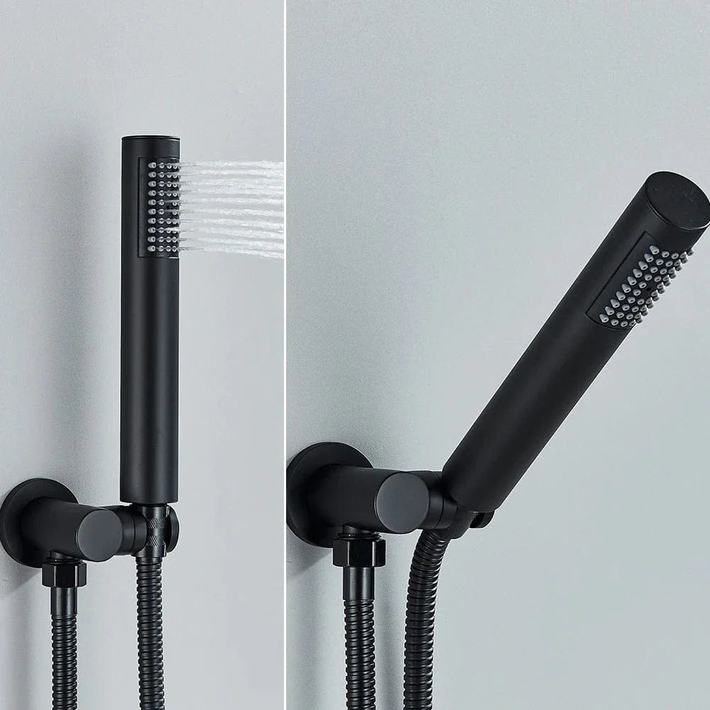 Pommeau et Flexible de Douche Ensemble Assorti Prêt à Poser – Pluvia