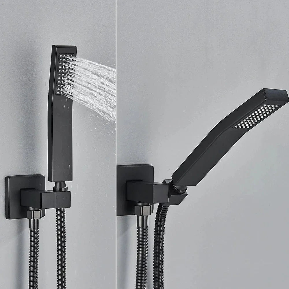 Pommeau et Flexible de Douche Ensemble Assorti Prêt à Poser – Pluvia