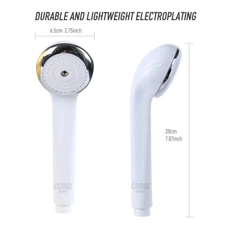 Pommeau de Douche Haute Pression avec Tuyau Kit Complet – Pluvia
