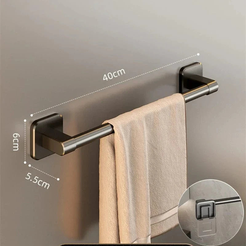 Porte-Serviettes Mural Bambou Chaleur Naturelle Durable – Bambeo