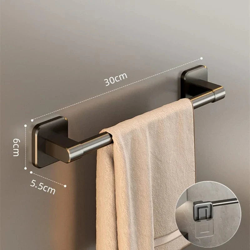 Porte-Serviettes Mural Bambou Chaleur Naturelle Durable – Bambeo