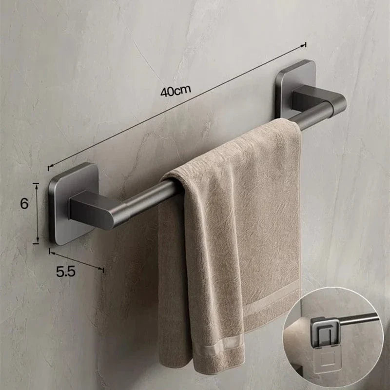 Porte-Serviettes Mural Bambou Chaleur Naturelle Durable – Bambeo