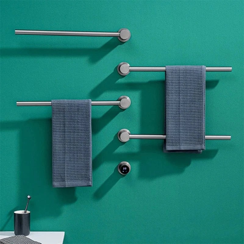 Porte-Serviettes Chauffant Électrique Serviette Tiède et Sèche – Linora