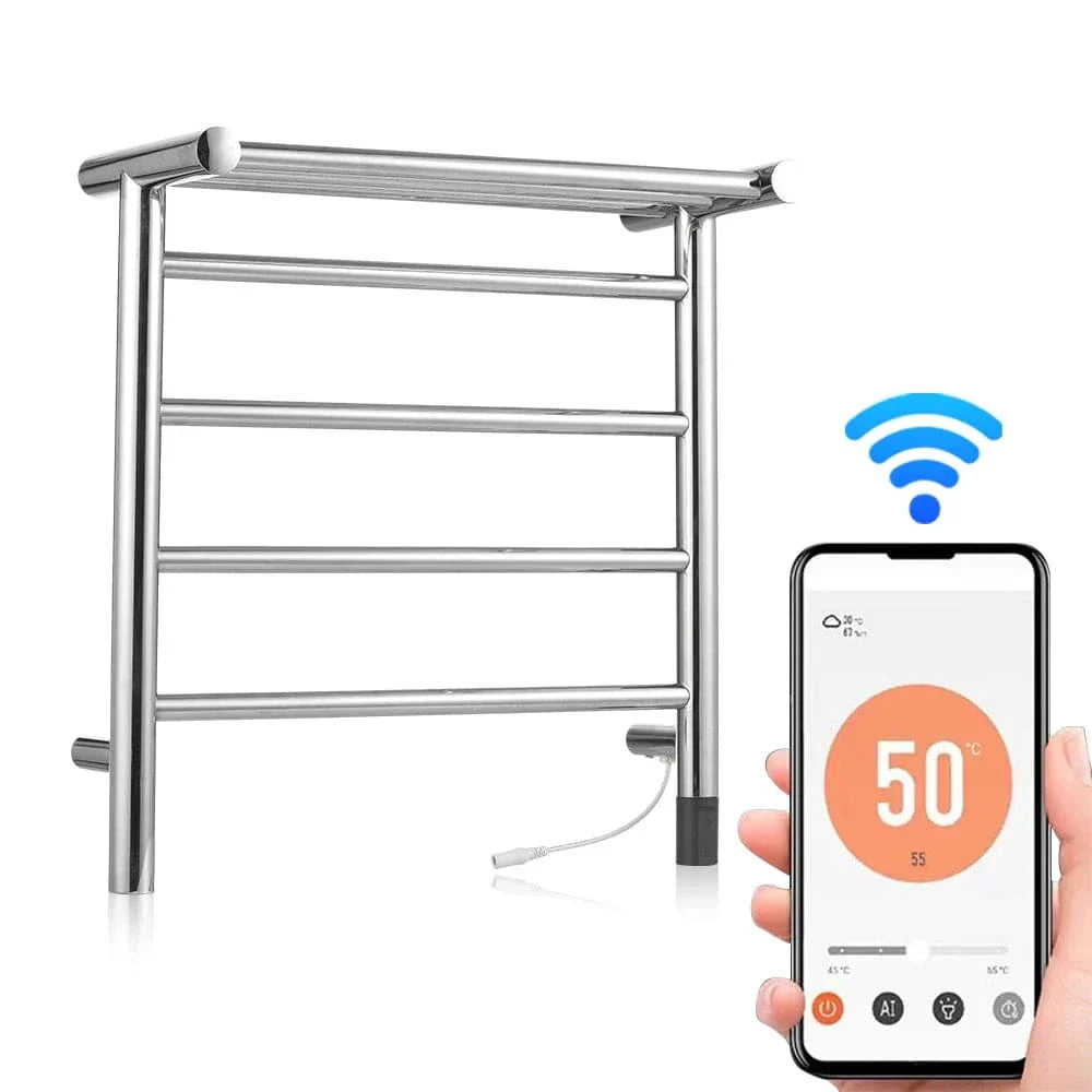 Porte-Serviettes Chauffant WiFi Programmable depuis le Téléphone – Linora