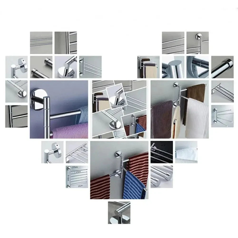 Porte-Serviettes Rotatif Inox Plusieurs Serviettes Peu de Place – Linora