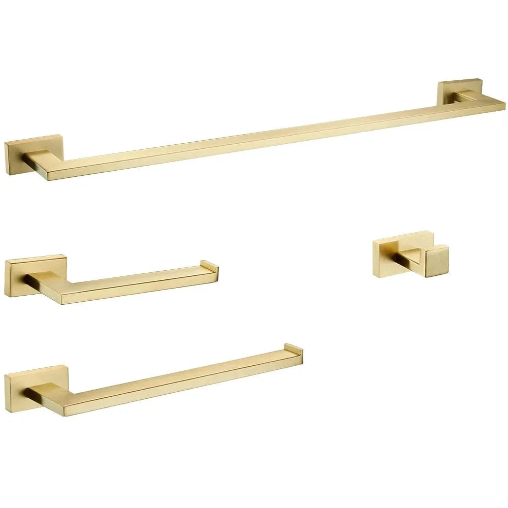 Porte-Serviettes Mural Acier Inoxydable Robuste et Discret – Linora