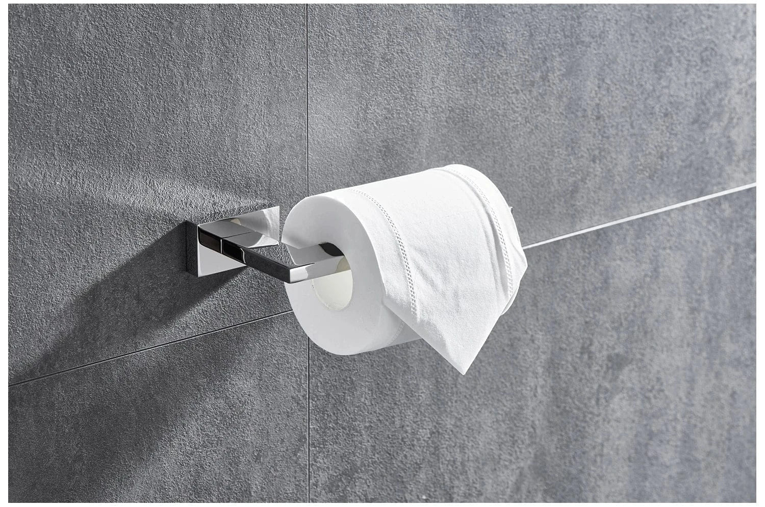 Porte-Serviettes Mural Acier Inoxydable Robuste et Discret – Linora
