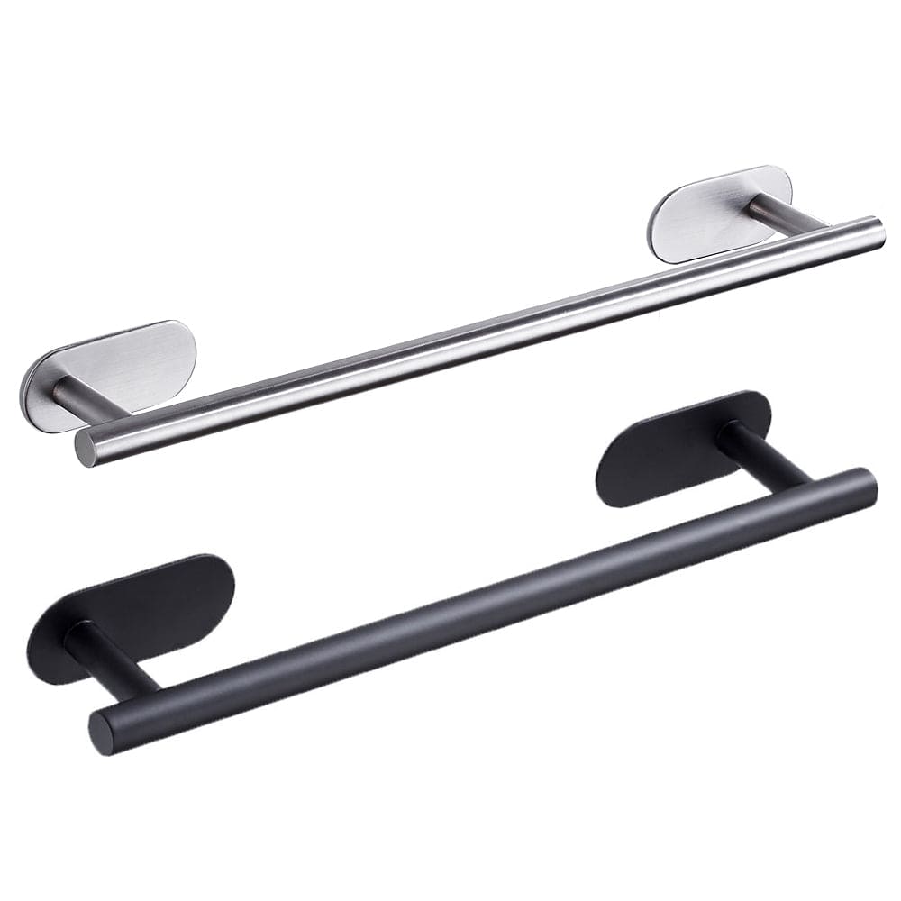 Porte-Serviettes Mural 50 cm Inox Résiste à l'Humidité – Linora