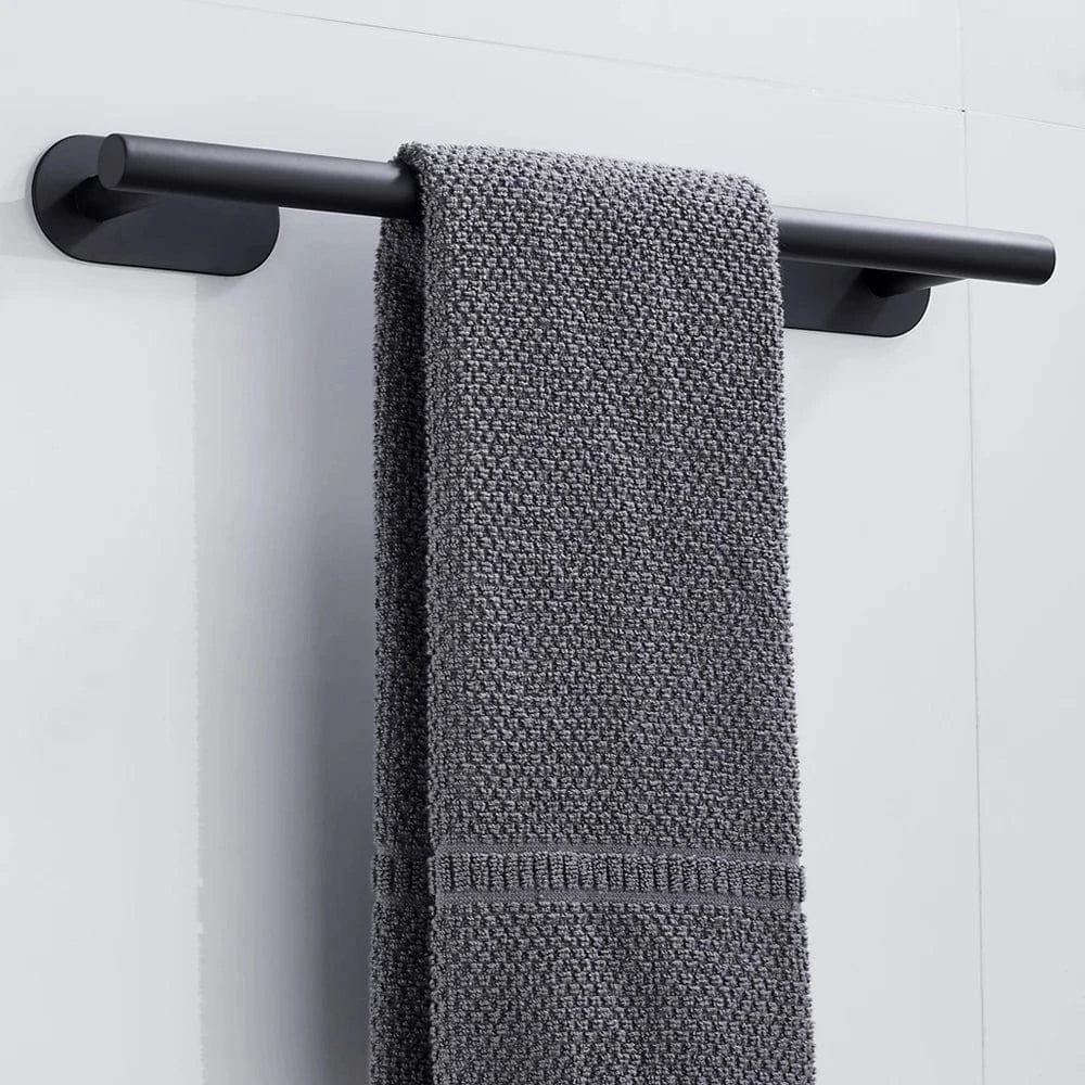 Porte-Serviettes Mural 50 cm Inox Résiste à l'Humidité – Linora