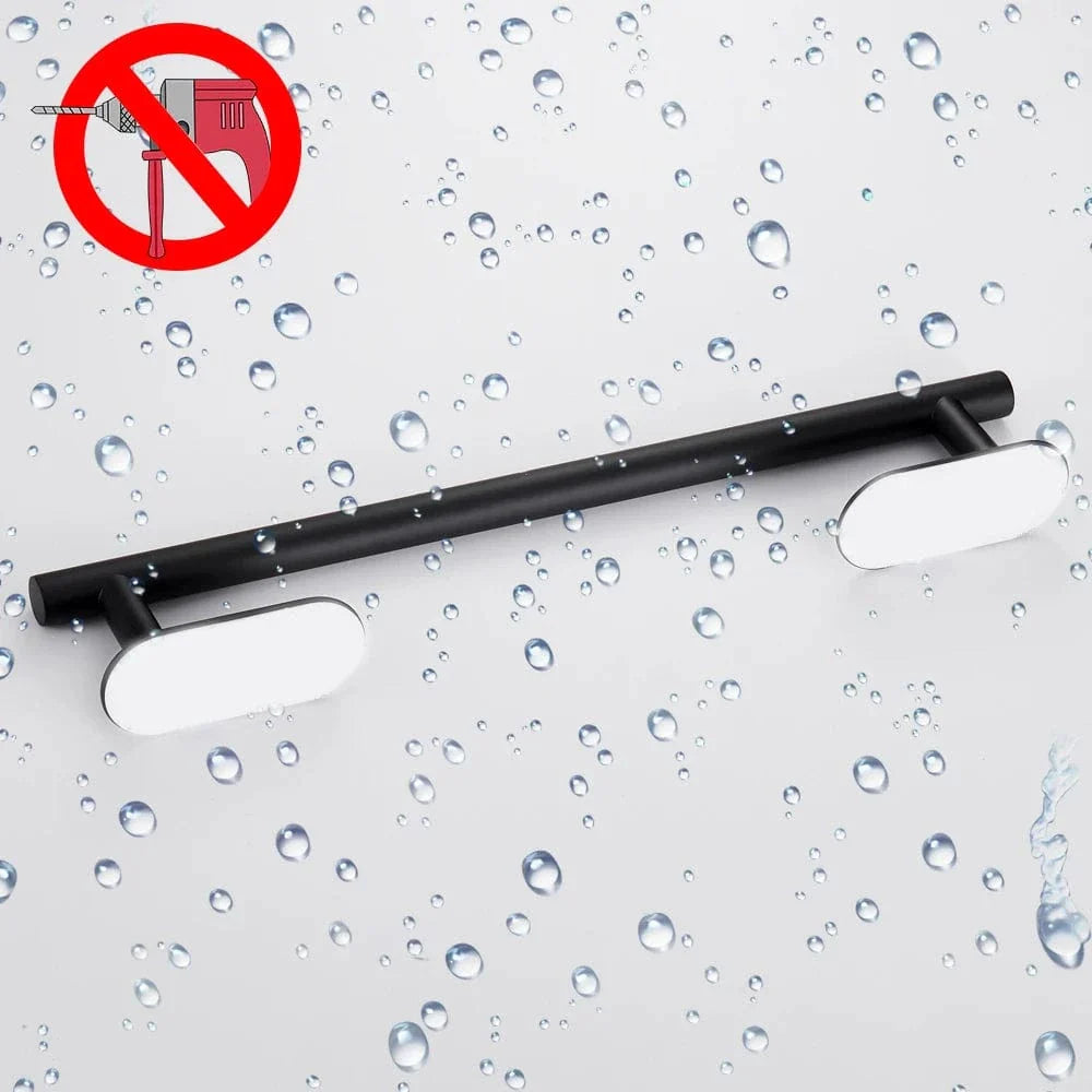 Porte-Serviettes Mural 50 cm Inox Résiste à l'Humidité – Linora