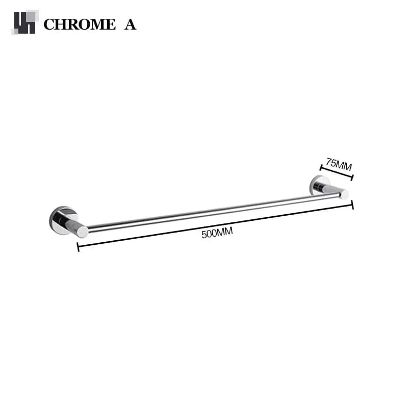 Porte-Serviettes Mural Inox Organisation Élégante Salle de Bain – Linora