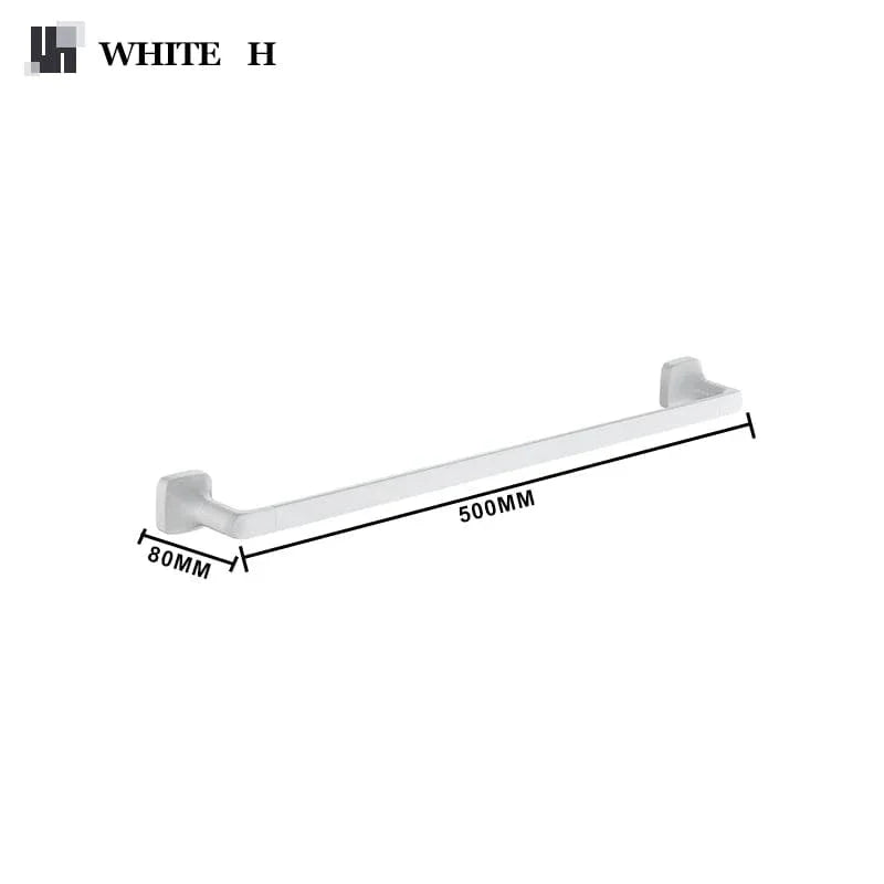 Porte-Serviettes Mural Inox Organisation Élégante Salle de Bain – Linora
