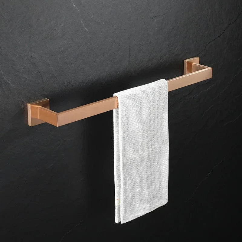 Porte-Serviettes Mural Inox Organisation Élégante Salle de Bain – Linora