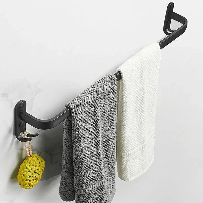 Porte-Serviettes Salle de Bain Rangement Moderne Pose Rapide – Linora