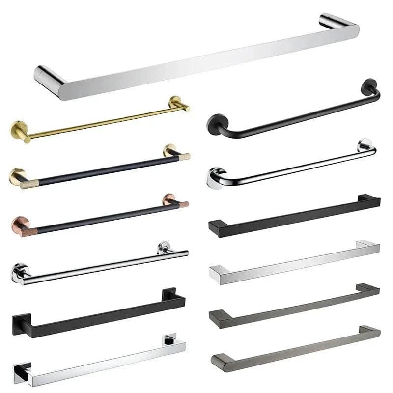 Porte-Serviettes Mural Inox Fixation Solide Style Épuré – Linora
