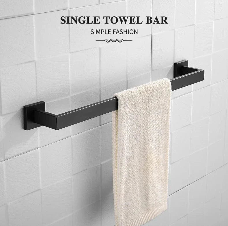 Porte-Serviettes Mural Inox Fixation Solide Style Épuré – Linora
