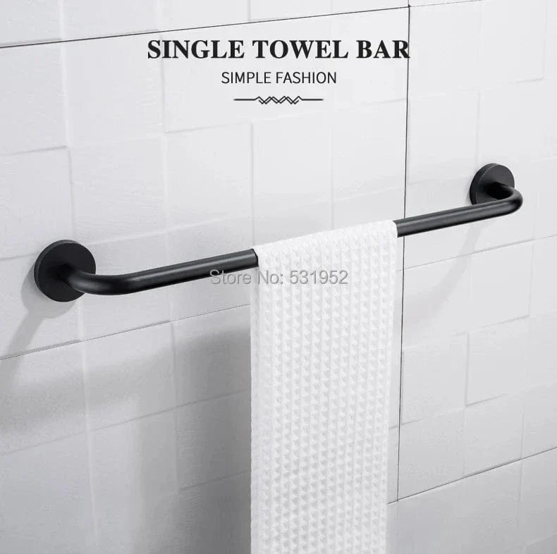 Porte-Serviettes Mural Inox Fixation Solide Style Épuré – Linora