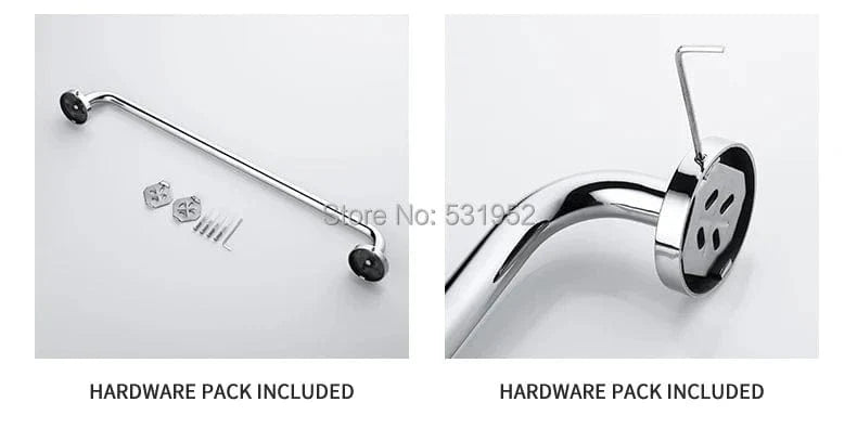 Porte-Serviettes Mural Inox Fixation Solide Style Épuré – Linora