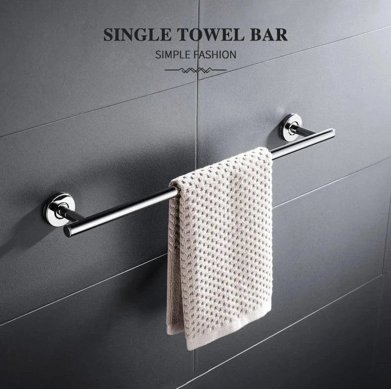 Porte-Serviettes Mural Inox Fixation Solide Style Épuré – Linora