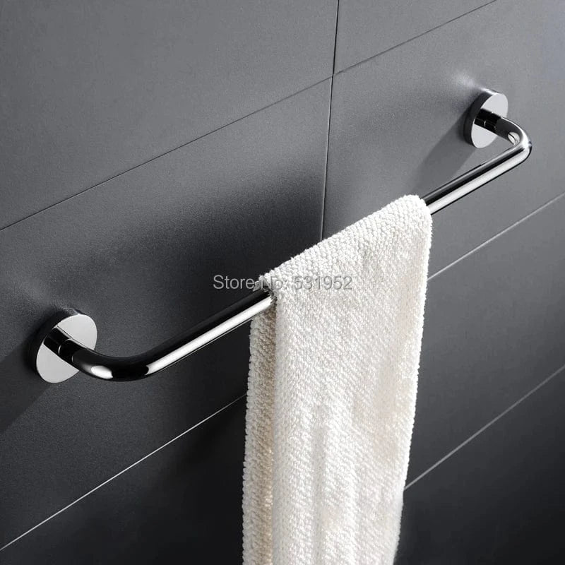 Porte-Serviettes Mural Inox Fixation Solide Style Épuré – Linora