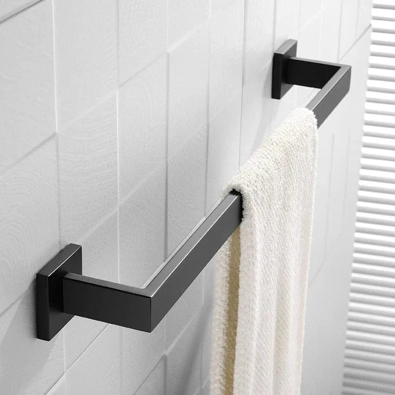 Porte-Serviettes Mural Inox Fixation Solide Style Épuré – Linora