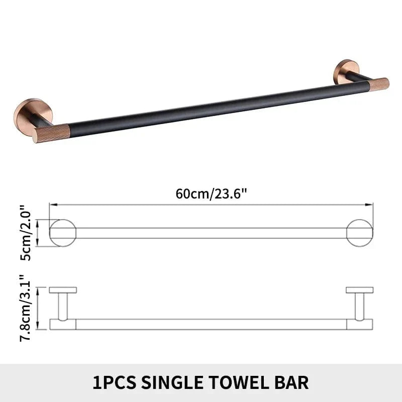 Porte-Serviettes Mural Inox Fixation Solide Style Épuré – Linora